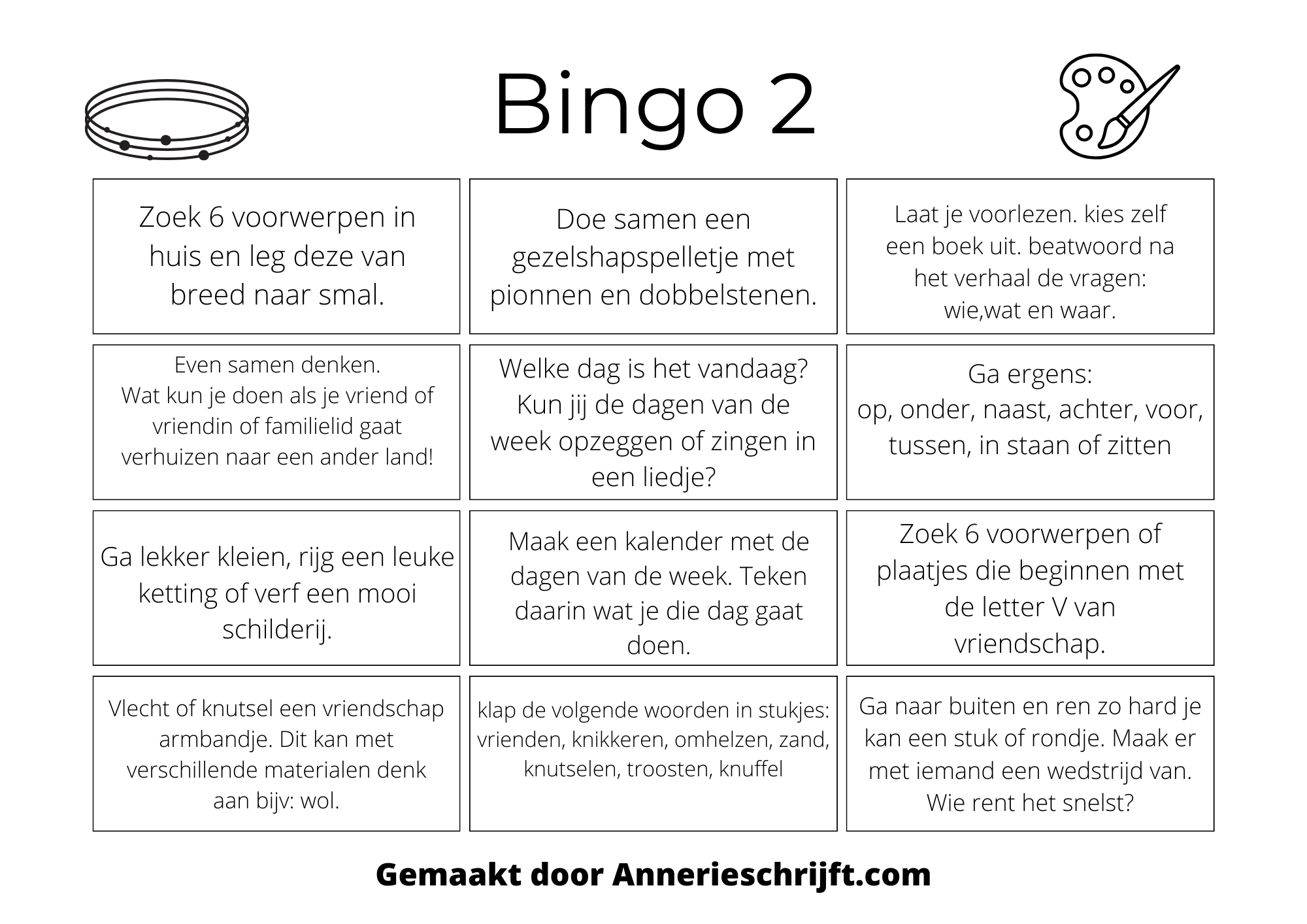 Algemene Bingo 2