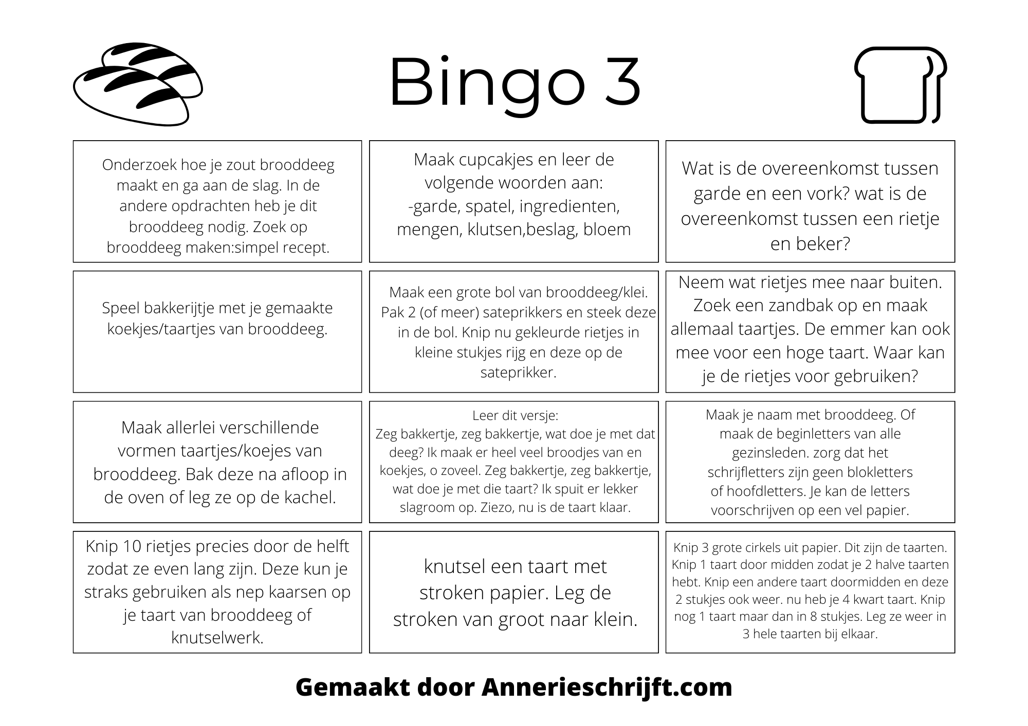 Algemene Bingo 3