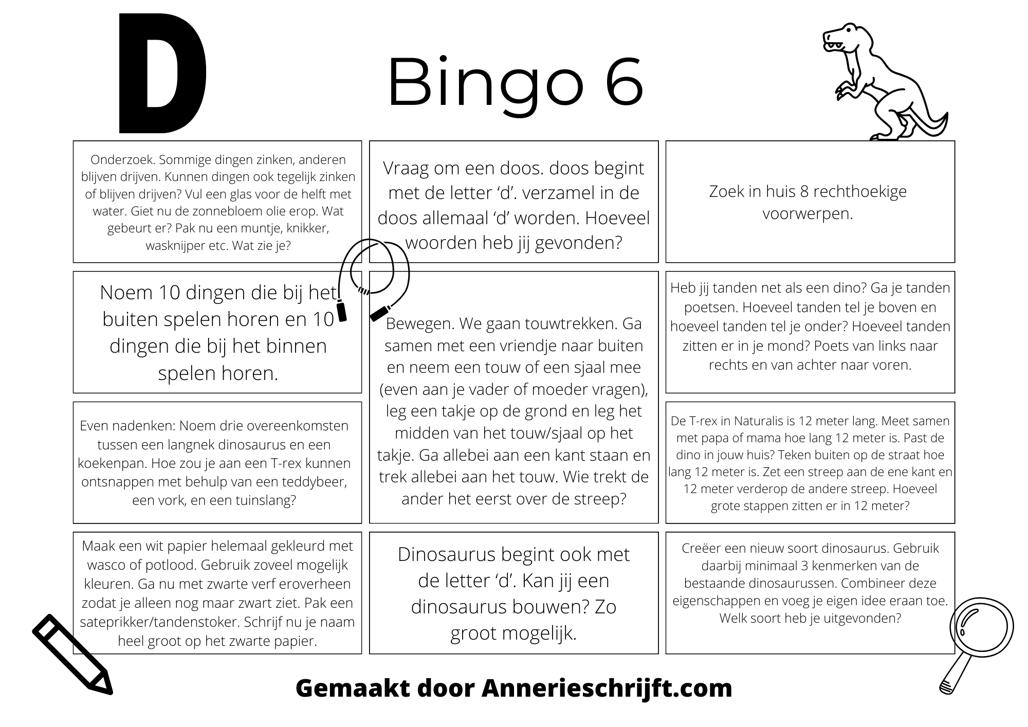 Algemene Bingo 6