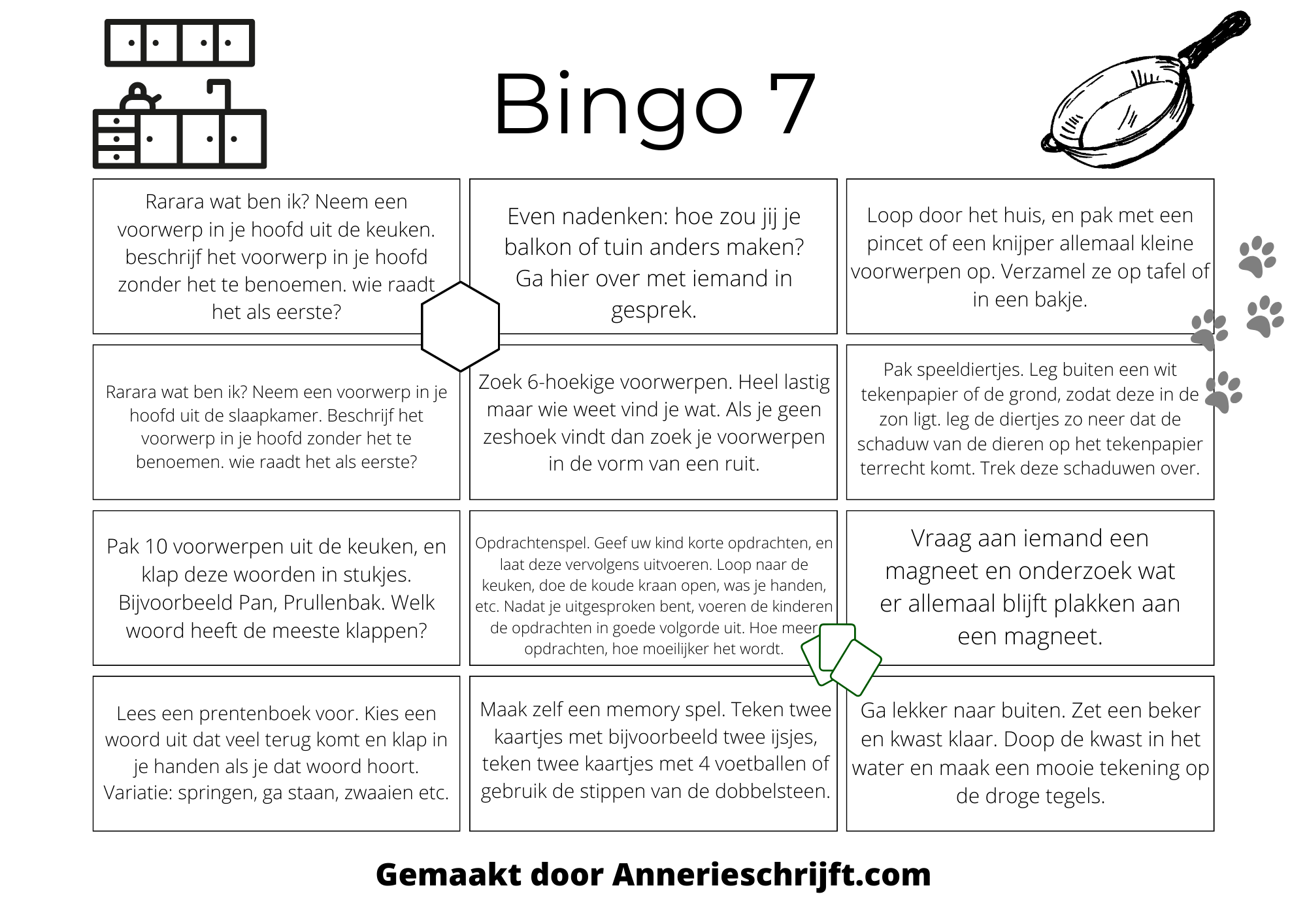 Algemene Bingo 7