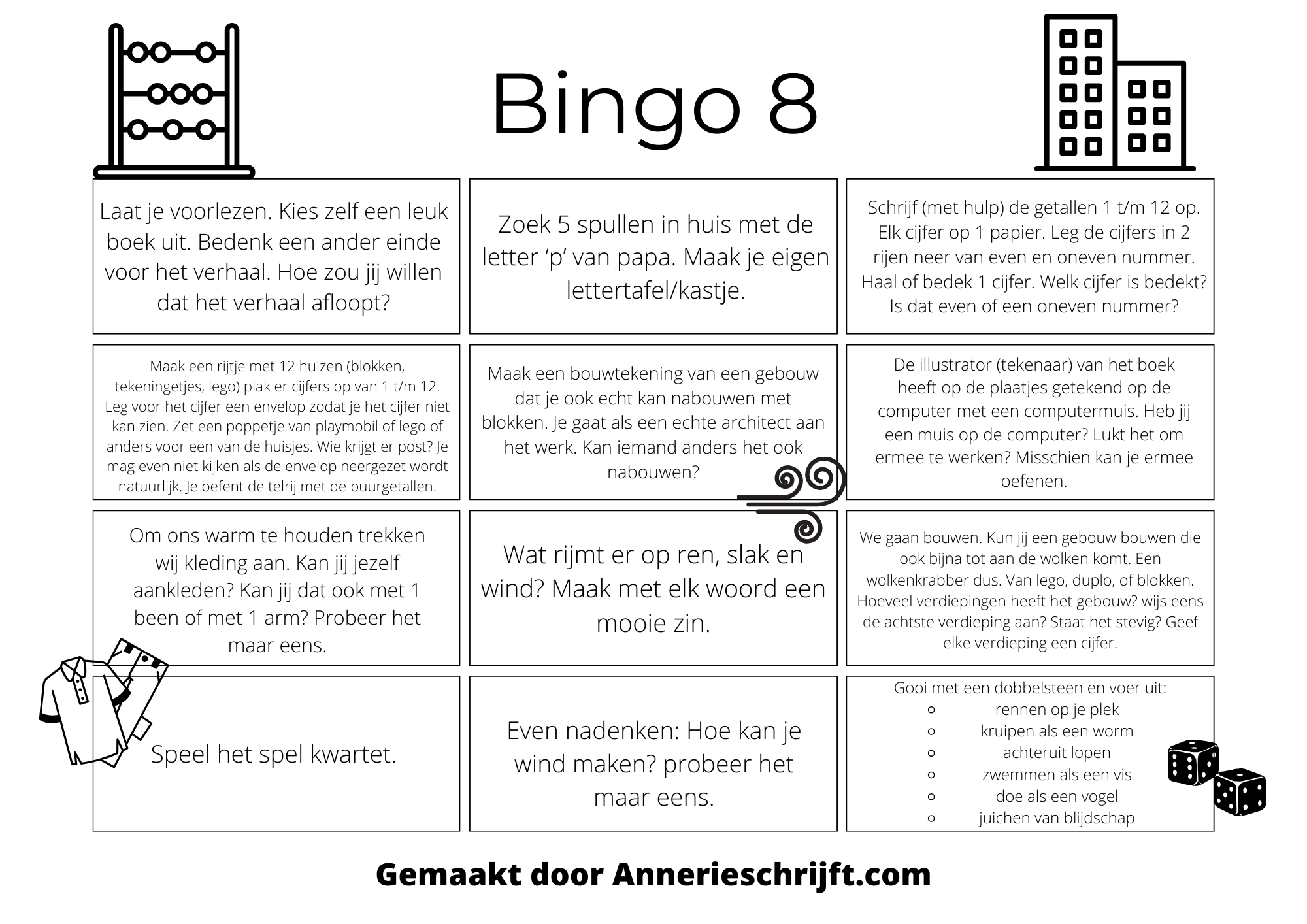 Algemene Bingo 8