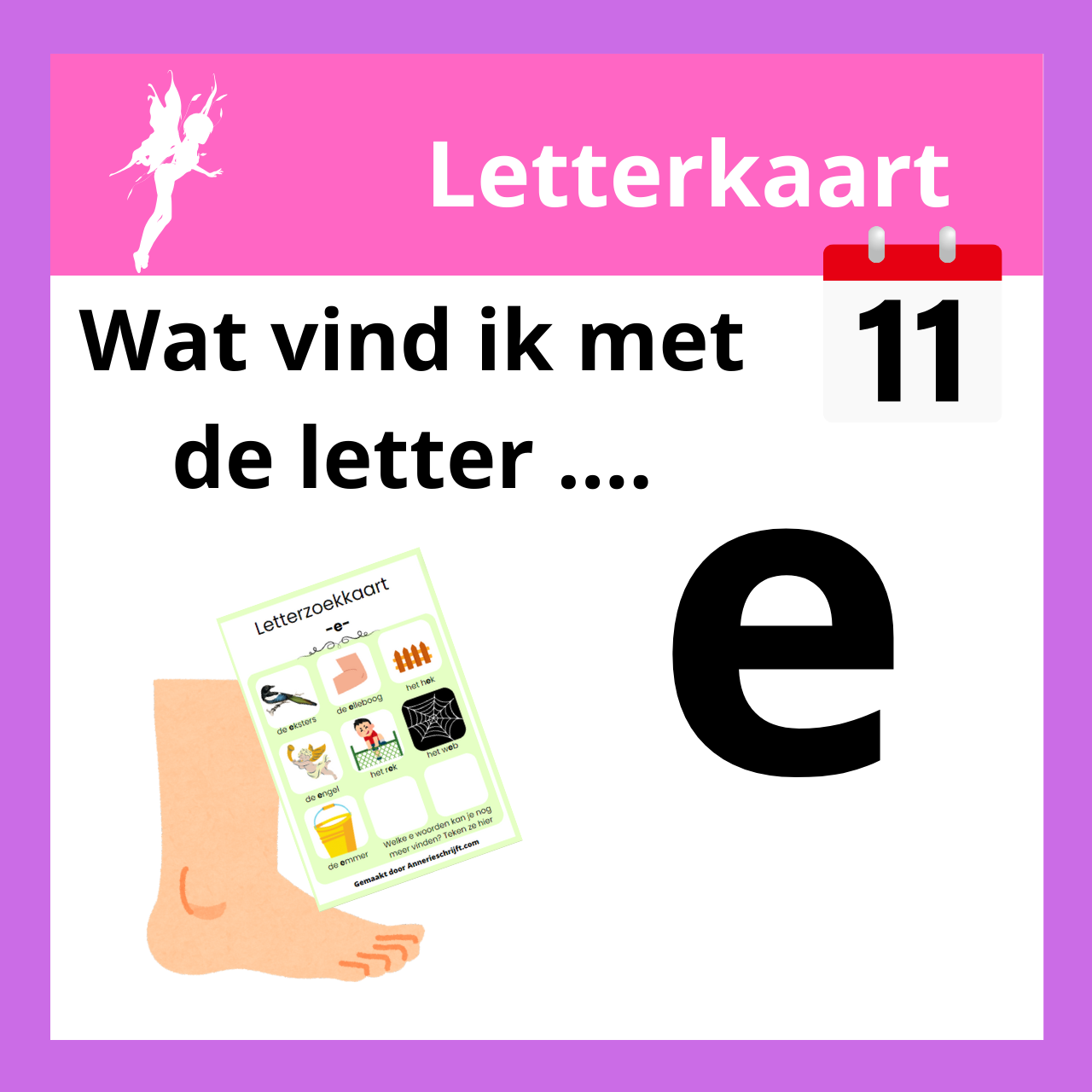 letterkaart e