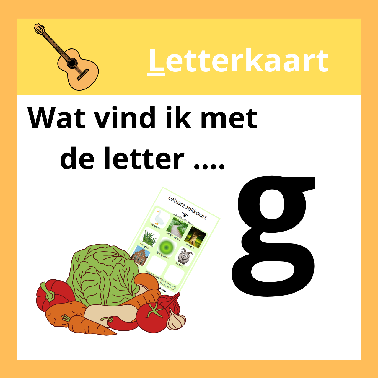 letterkaart g