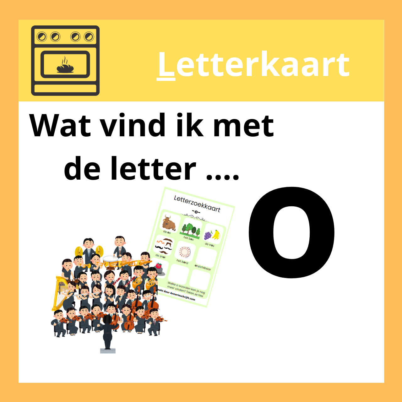 letterkaart o