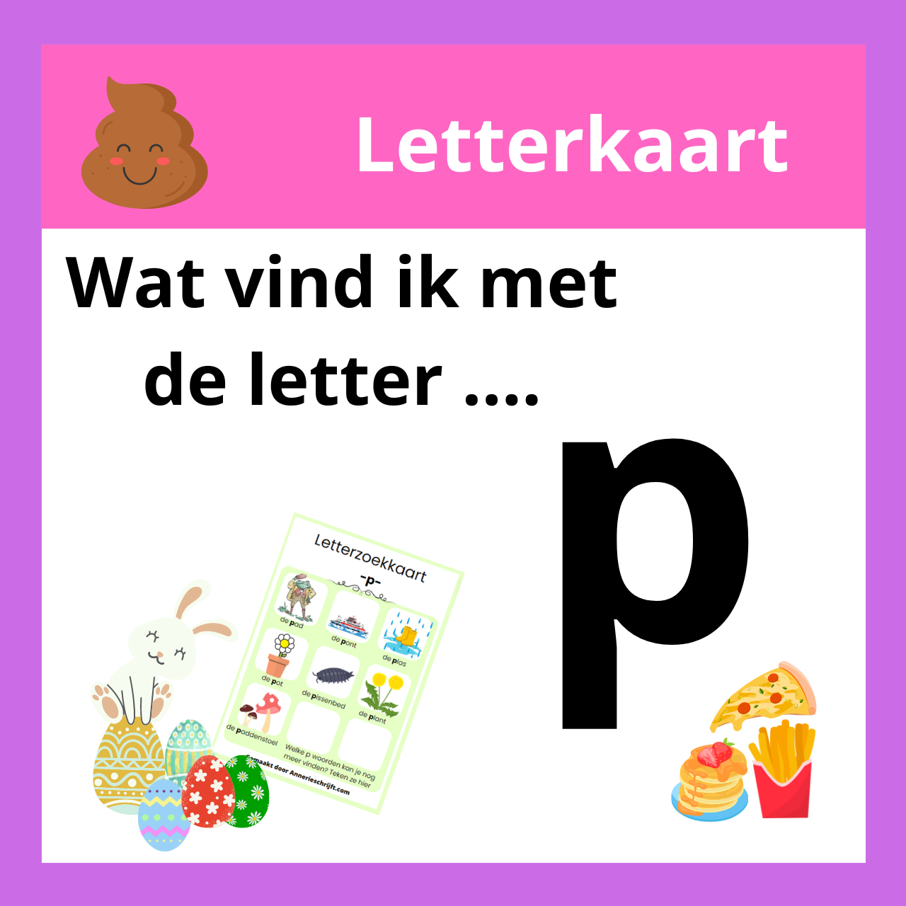 letterkaart p