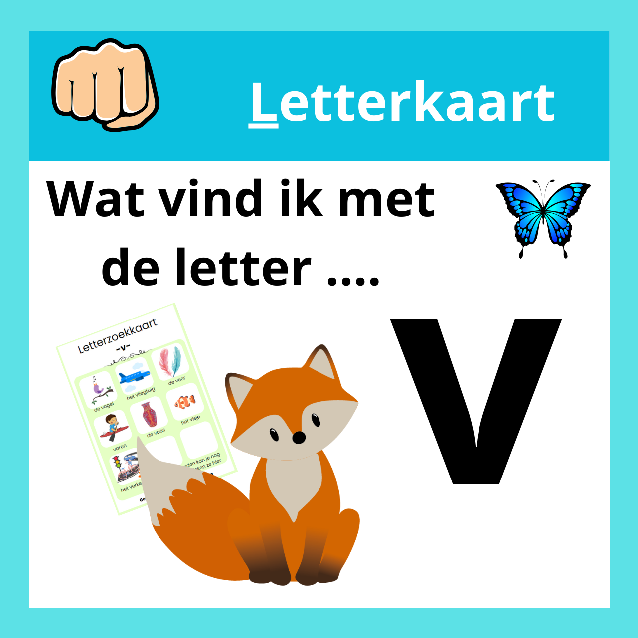 letterkaart v