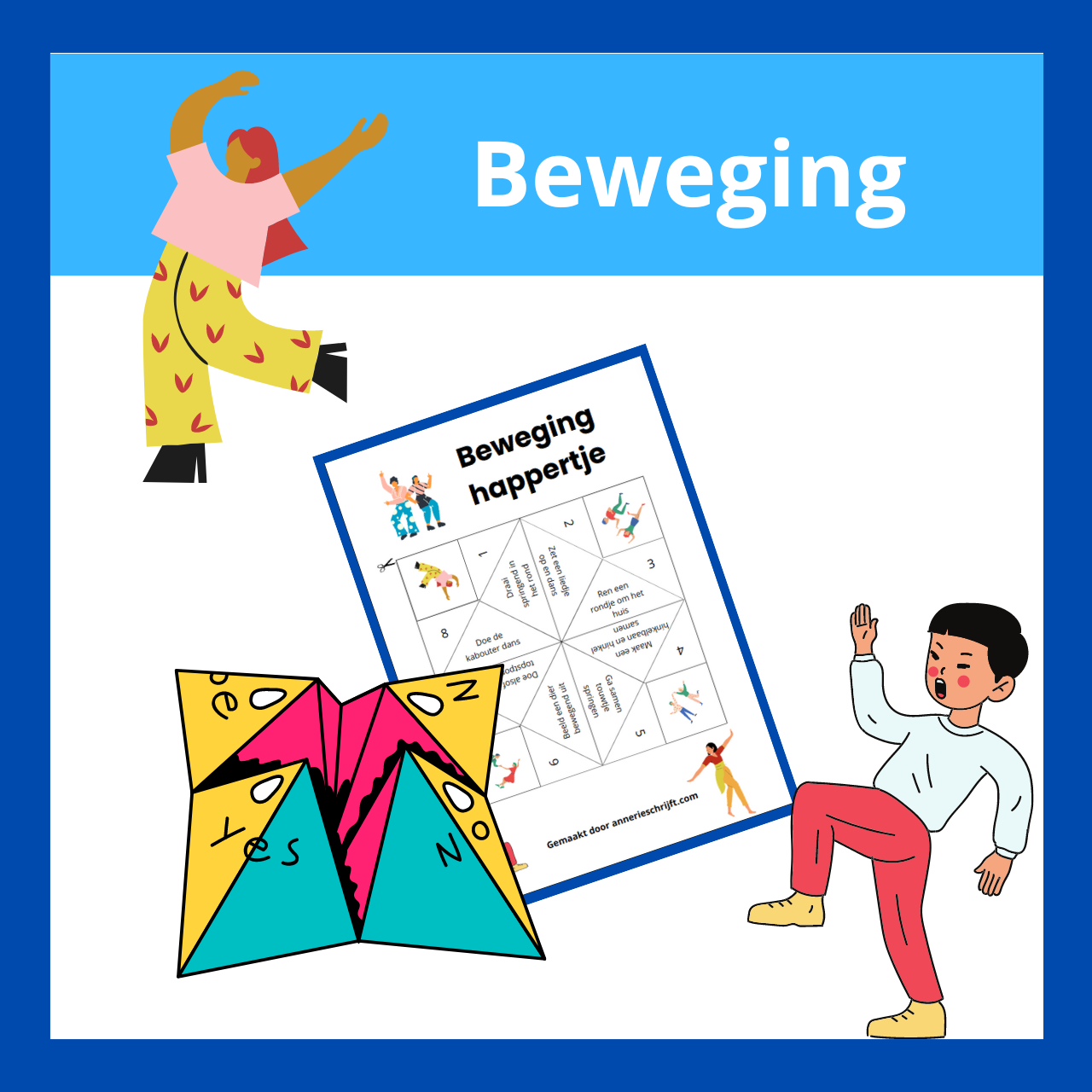 Beweging happertje