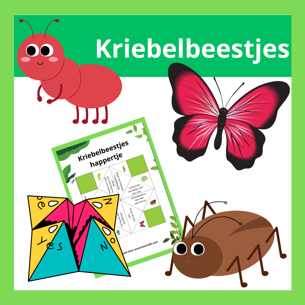 Kriebelbeestjes happertje