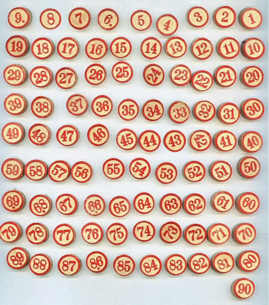 tafels bingo